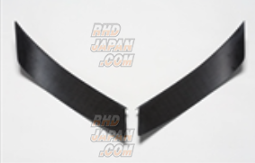 K1 Laboratory Front Bumper Option Parts Carbon Canard Set - S2000 AP1 AP2